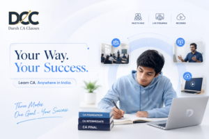 Face-to-Face, Live Streaming, or Recorded? Choosing How You Study CA With Darsh CA Classes